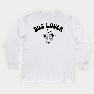 Dog Lover Kids Long Sleeve T-Shirt